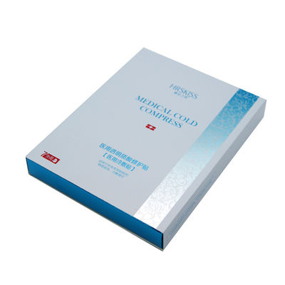 Eco Friendly 350gsm Coated C1S Paper Color Packaging Box For Skincare Packaging