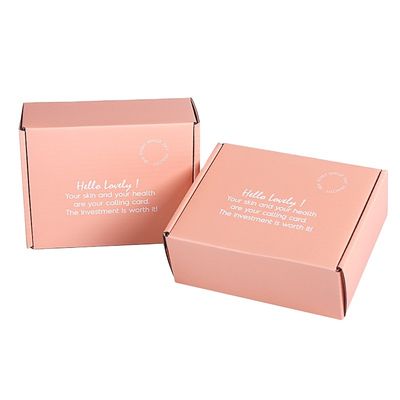 Recycle Rectangle Corrugated Kraft Mailer Box Electronic Product Packaging
