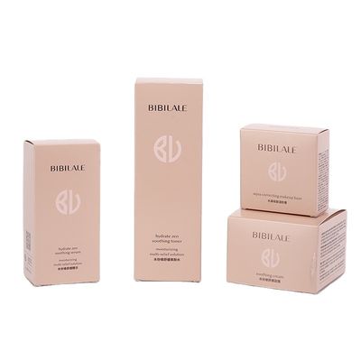 Disposable OEM ODM Offset CMYK Cardboard Cosmetic Boxes Gift Packaging