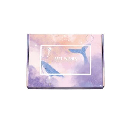 300gms 350gms Coated Paper Foldable Packaging Box Varnishing