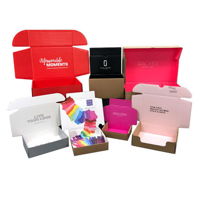 Corrugated Paper C2S Art Paper Apparel Packaging Boxes Rectangle