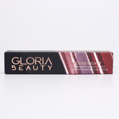 CMYK Lipstick C1S Art Paper Cosmetic Packaging Boxes Eco Friendly