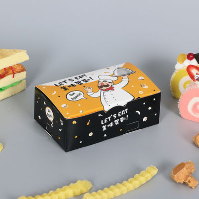 Waterproof OilProof C1S C2S Art Paper Snack Packaging Box PE Coating