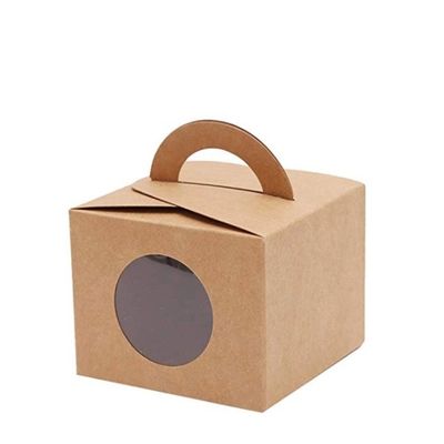 Wedding Anniversary Candy 350gsm Kraft Paper Food Boxes Food Grade