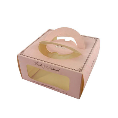 Food Grade MDF EPE Custom Food Packaging Box Plastic Window