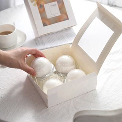 C2S Art Paper White Bakery Box Window Pie Beautifully Wrapped