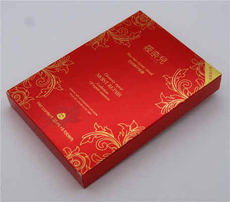 Disposable 350gsm Cardboard Cosmetic Packaging Boxes Custom Logo