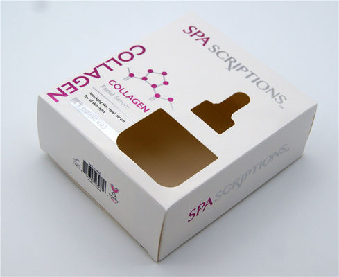 Customized Logo Lotion Essence Cosmetic Packaging Boxes With Inserts