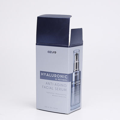 CMYK 350gsm Silver Card Perfume Bottle Packaging Logo Printed Boxes