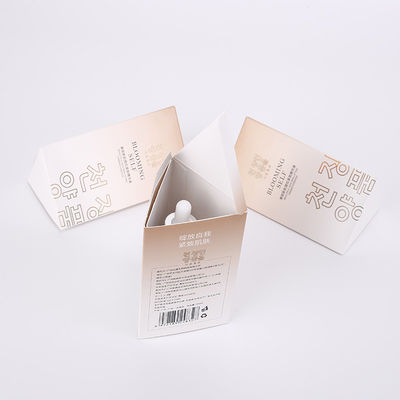 Folding C1S Art Paper Cosmetic Paper Boxes Cardboard Cosmetic Packaging