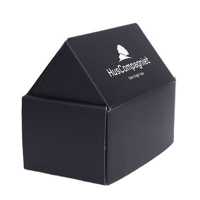 Folding Tab Lock Gable Corrugated Paper Packaging Box UV Coating