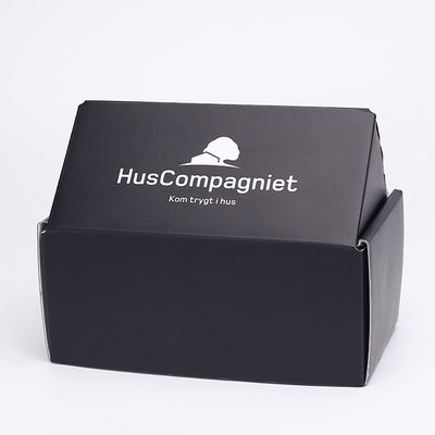 Folding Tab Lock Gable Corrugated Paper Packaging Box UV Coating