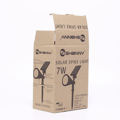 Electronic Light 200g 250g Corrugated Paper Packaging Box For Shipping