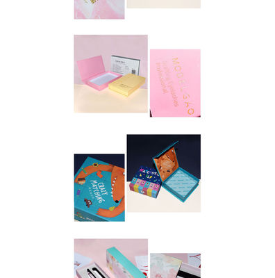 OEM Clamshell Corrugated Paper Packaging Box Environmentally Friendly