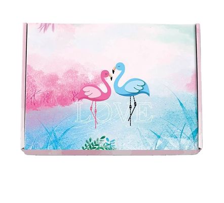 Folded Fancy gift Corrugated Paper Packaging Box For T Shirt Toy