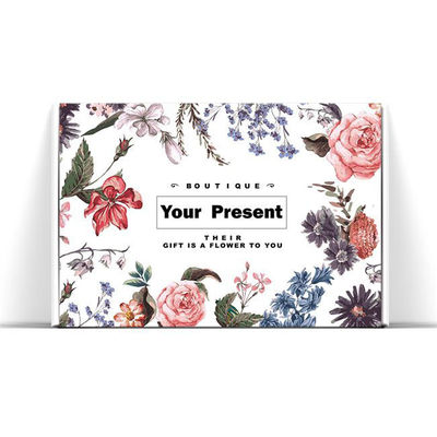 Folded Fancy gift Corrugated Paper Packaging Box For T Shirt Toy