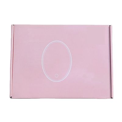 Corrugated CCNB C2S C1S blue White Pink Shipping Box Eco Friendly