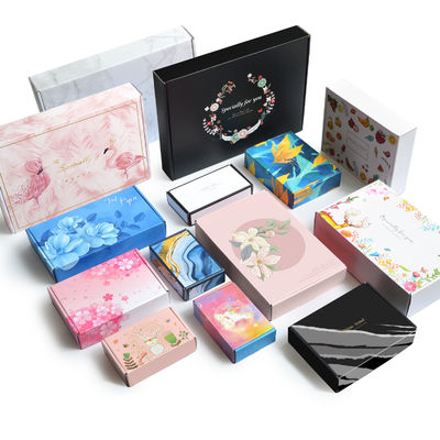 Art Paper 400g Corrugated Paper Packaging Box Apparel Costume Gift