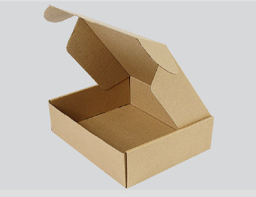 Fold Up Corrugated PMS Clothing Gift Box Custom Logo Mailer Shipping