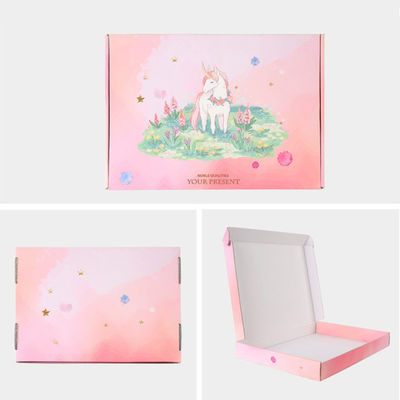 CCNB Artpaper C1S Corrugated Paper Packaging Box Collapsible Rigid