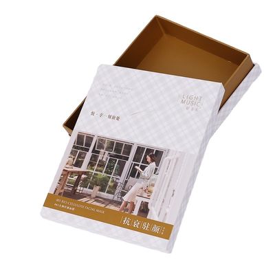 Recycled 1200gsm Cardboard Fancy Packaging Box For Packing Gifts