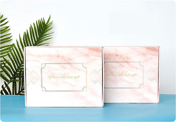 800gsm Flat Pack Cardboard Gift Boxes With Lids Custom Shape