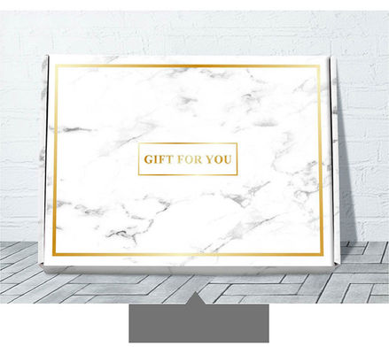 800gsm Flat Pack Cardboard Gift Boxes With Lids Custom Shape