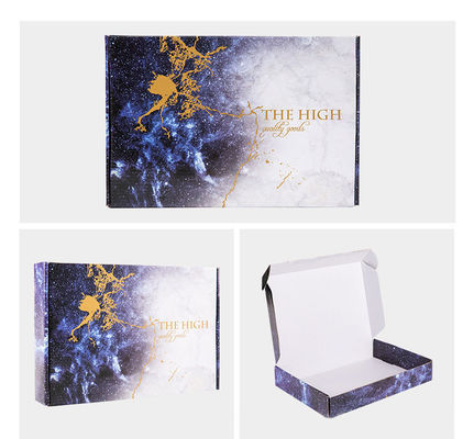 Rigid Corrugated 200gsm MDF Recycled Packaging Box For Cosmetic
