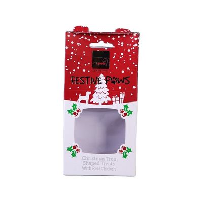 Creative Presentation Packaging CMYK Windowed Gift Boxes Custom Logo