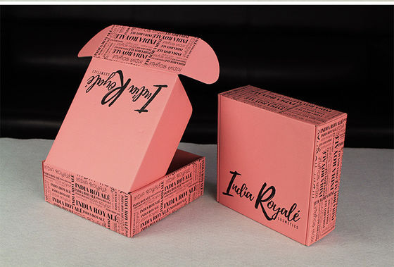 CMYK Eco Friendly Mailer Boxes Pantone Recycled Cardboard Packaging