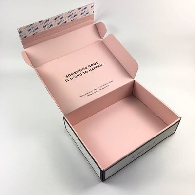 Costume 4 CMYK Colors Recycled Packaging Box Colored Corrugated Mailing Boxes