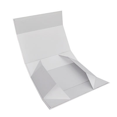 Foldable Rigid Cardboard 1.5mm 900GSM Christmas Gift Box Full White