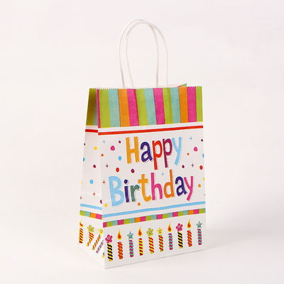 350GSM Printable Paper Bags For Birthday Gift