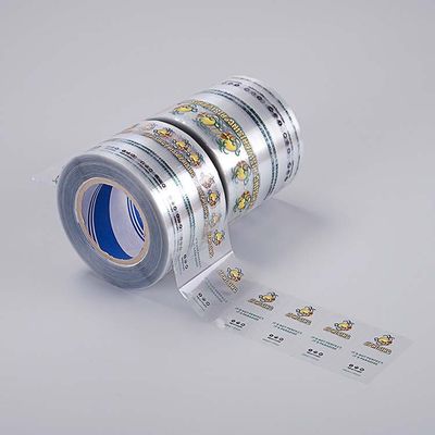 Adhesive Jar Vinyl PP PE PET BOPP Custom Label Stickers For Pack