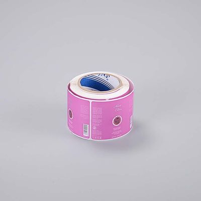 Private Logo Print Iridescent Paper Custom Label Stickers For Paper Bags