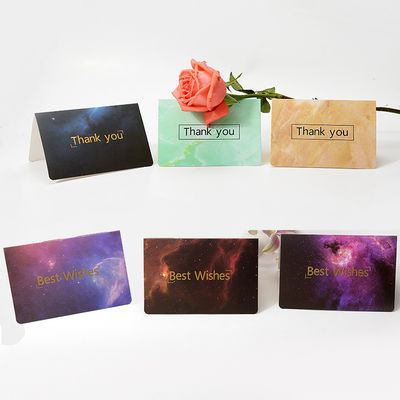 Debossing Recycled Paper Cards