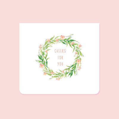 Thank You Insert Rigid Cardboard 600GSM Recycled Paper Cards