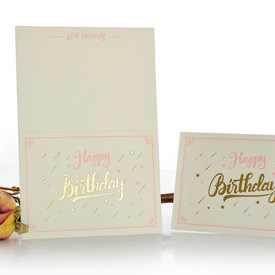 Matte Glossy CMYK Pantone Christmas Gift Card Environment Friendly