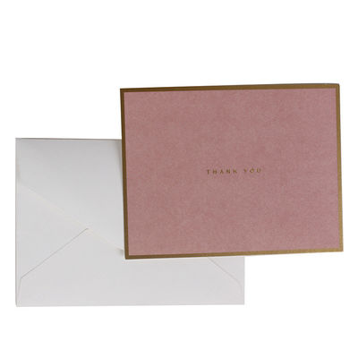 Matte Glossy CMYK Pantone Christmas Gift Card Environment Friendly