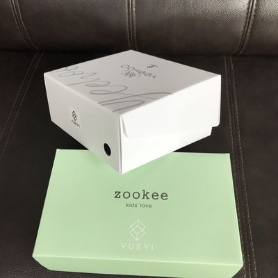 Folding Printed 300g 350g Corrugated Carton Box Shoes Gift Shipping