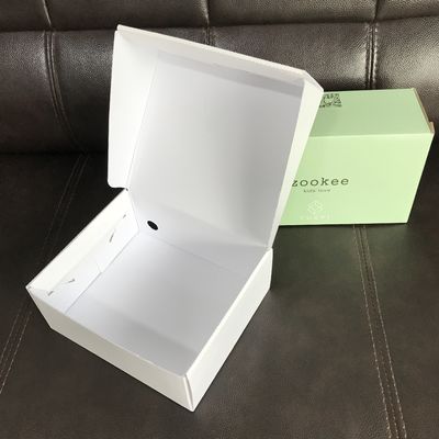 Folding Printed 300g 350g Corrugated Carton Box Shoes Gift Shipping