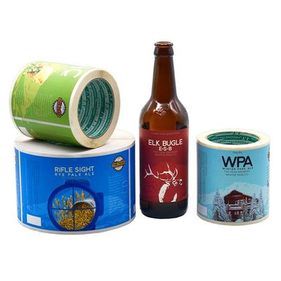 Rounded Vinyl Nontoxic Custom Label Stickers Custom Printing