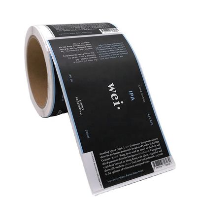 Rounded Vinyl Nontoxic Custom Label Stickers Custom Printing