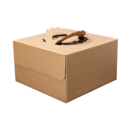 Wedding Anniversary Candy 350gsm Kraft Paper Food Boxes Food Grade