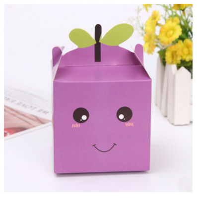 Eco Friendly Christmas gift CMYK Candy Packaging Box With Handle