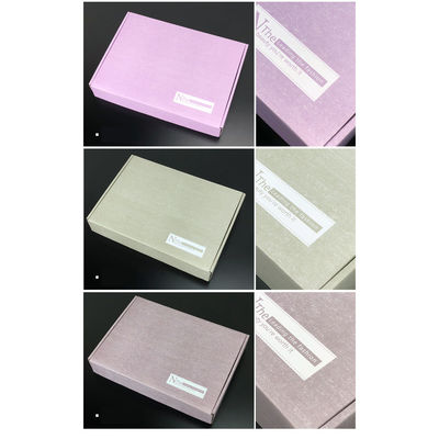 Luxury Foldable 25*12*7cm Corrugated Cardboard Box Aircraft Shipping