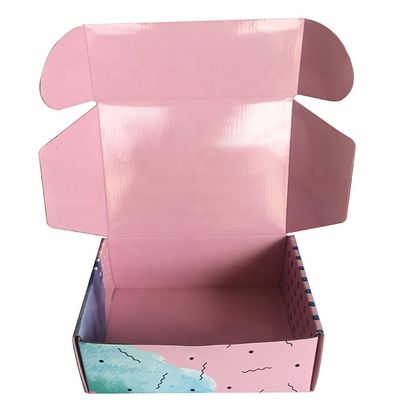 OEM ODM Corrugated KE Flute Eco Cardboard Boxes For Gift Packaging