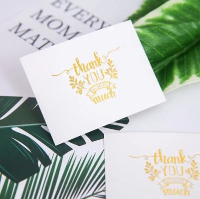 Birthday Wedding 350gsm Kraft Paper Invitation Card With Envelop